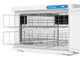 White 23L Black UV Towel Sterilizer Warmer Cabinet for Beauty Spa Salon LSB-59258