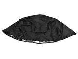 124.5x84x79cm Dogs Wire Crate Cover Waterproof Sunscreen Dustproof Pet Cage Cover for OutdoofBlack V1294-YM0714-3111210258211