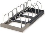 Adjustable Pot Rack - Storage Rack for 7 Pots and Pans - Kitchen Cabinet Organizer Standing V1188-NK-BOL-434