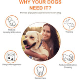 2 pcs Dog Chew Toys, Durable Rubber Ring Dog Toy, Dog Teeth Cleaning Toy For Large And Medium Dogs V1188-MS-227-2203