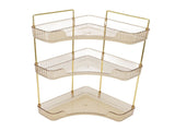 3 Tier Makeup Shelf Organizer Easy Access Aesthetic Corner Bathroom Countertop Organizer for V1294-YM0710-3112230081612