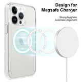 Ultimake Shockproof Transparent Magsafe Cover Case for iPhone 15 Pro Max V28-MOBCRAIP15PROMAXMS