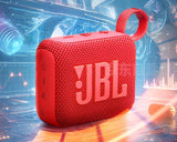 portable Bluetooth compact 7-hour playback, beach camping home V1102-790-02400-RED-IPX7
