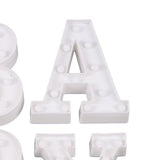 BABY Letter Lights Set Romantic Warm White Large BABY LED Lights Battery Operated Light Decoration V1294-YM0901-3119230105211