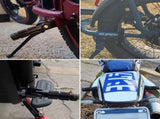Motorcycle foot pegs, folding bicycle Universal M8 anti-slip motorcycle footrest, suitable for Super V1259-DP01-A-662