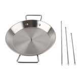 Vertical Skewer for Grill Brazilian Vertical Spit Stand Stainless Steel Barbecue Grilling Accessory V1294-YM0715-10345283
