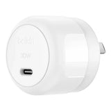 Belkin BoostCharge Compact 30W USB-C , Compact & V1202-V2-MPA-WCA008AUWH
