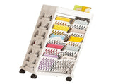 Book Rack Storage Bookshelf Small Storage Bookshelf Bookcase Large Capacity Easy Access for Living V1294-YM0901-3116230016120
