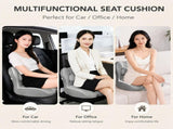 Ergonomic Memory Foam Seat Cushion with two-tone gray Support Integrated One Piece Design Pressure V888-ELOSUNG54398