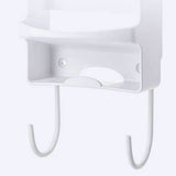 Iron Holder Wall Mounted Heat Resistant Widened Electric Iron Organizer with Hooks for Closet Hotel V1294-YM0703-3115230006911