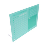 Dry Erase Planner Board Acrylic Desktop Calendar To Do List Schedule Board with Stand for Office V1294-YM0901-3117250051611