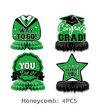2026 Graduation Decoration Set, Congrats Grad Banner Backdrop With Balloons Streamers, Party V1369-AZ3-W-15193