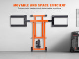 Lawn Mower Lift with Hydraulic Jack, 500 Lbs Weight Capacity, Solid Carbon Steel Lawn Mower Lift, V952-GCJSJJYYS500E2M1RV0
