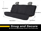 Grey Waterproof Towel Car Back Seat Cover - Universal Non-Slip Sweat-Absorbent Bucket Seat Protector V888-ELOSUNG45541