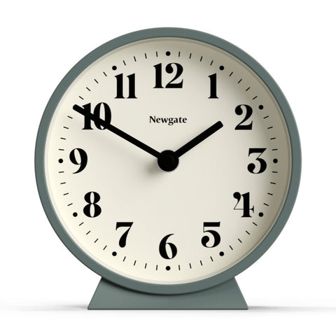 Newgate Theatre Mantel Clock Asparagus Green V398-NGMMAN240ASG