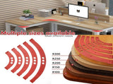 R100-R300 Arc Radius Template Set for Woodworking, Router Jig for Cutting Inner and Outer Rounded V1341-ZY-RLX7BQE3-F2522