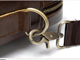 Black Men's Vintage Genuine Leather Briefcase 14 Inch Laptop Messenger Bag Business Shoulder Satchel V888-ELOSUNG38512