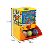 40X Paw Patrol Weebles Dog Toy Capsules 50mm Collectible Gacha in Display Box V274-TOY-KN-IGT-PAWWEB-50