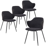 Set of 4 Dining Chairs in Graphite V563-68410_2X