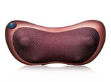 Electric Shiatsu Massage Pillow with Heat - Deep Kneading Neck & Back Massager - Portable Car & Home V888-ELOSUNG41757