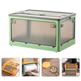 Clothes Storage Box Clear Transparent 4 Way Opening Bottom Pulley Design Plastic PET Storage V1294-YM0716-3117220139414