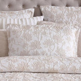 Private Collection Bloom Stone Quilt Cover Set Cotton Yarn Dyed Jacquard Queen V442-LED-QUILTCS-BLOOM-STONE-QS