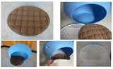 YES4PETS Medium Cave Cat Kitten Box Igloo Cat Bed House Dog Puppy House-Blue V278-BP228-CAT-NEST-BLUE