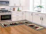 Kitchen runner 120x40 cm and 60x40 cm - Christmas rug - Kitchen mats runner - Kitchen rug carpet V1188-MS101-02496-1