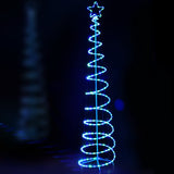 2.4M Christmas Tree LED Solar Motif Lights Jingle Jollys XMAS-MOT-TREE-SOLAR-24-MC