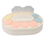 Turntable Cupcake Display Stand with Music LED Automatic Rotating Plates with Serving Trays Cupcake V1294-YM0901-3118240071111