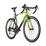 Trinx 700C Road Bike TEMPO1.0 Shimano 21 Speed Racing Bicycle 53cm Black/Green V406-TEMPO_53GREEN