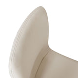 Levede Stackable Dining Chairs Kitchen Beige Set of 8 CH1093-4-BGX2