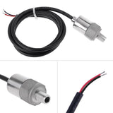 1/8" Pressure Transducer 1/8 Input 8-32V 24V Output 4-20mA Stainless Steel Pressure for Oil Air V1192-AZ-W-23349