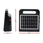 Giantz 5km Electric Fence Energiser Solar Energizer Charger Farm Animal 0.15J SFC-SO15-2KM