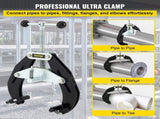 Pipe Clamp, 2 to 6 in, High Strength Ultra Clamp Quick Acting Screws, Steel Pipe Alignment Tool V952-HJDGQYCBDD2-6SEUMV0