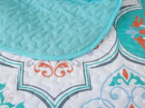 Opulent Quilted bedspread and pillowcovers set Add a Touch of Elegance - Queen size V745-MAC080250Q13U