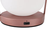 LED Cordless Table Lamp Acrylic Iron 3 Modes Stepless Touch Dimmable USB Rechargeable Portable V1294-YM0901-3119240052411