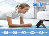 Portable Neck Fan, Hands Free Bladeless Neck Fan Rechargeable 3 Speeds & LCD Display, Battery V1259-DP01-A-3416