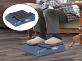 Legs Seated Walking Machine Leg Trainer Device Fitness Healthy Blue Exerciser Massager V891-ZY-HLSWMB-X1