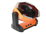 Camping Fan with Light Portable Collapsible 8000 MAh USB Rechargeable Battery Powered Tent Fan for V1294-YM0901-3113240120711
