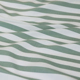 Ardor Frankie Sage Stripe Yarn Dyed Reversible Quilt Cover Set King V442-INT-QUILTCS-FRANKIESTRIPE-SAGE-KI