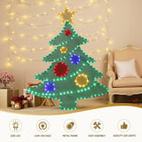 Jingle Jollys Christmas Lights 150cm Motif 220 LED Rope Light Outdoor Decoration XMAS-MOT-D-TREE-MC01