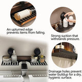 Wall shelf - bath shelf - shower rack - towel rack - shelf - bathroom rack - Mirror cabinet V1189-WXF-260203-00301