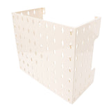 Pegboard Wall Mounted Display Multi Function Storage Rack Gas Water Heater Pipe Cover with Adhesive V1294-YM0901-3113240289611