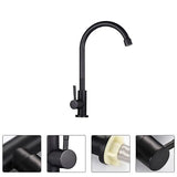 Kitchen Faucet Single Hole Bathroom Water Faucet Swivel Cold Water Faucet, durable and practical V1189-LC-LY-00022