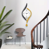 Gold Black Wall Clock Modern Wall Clock Decorative Wall Clock Silent Wall Clock V1347-115-GOL-93863