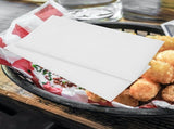 Durable White Wood Pulp Napkins, Absorbent and Portable, for Home Use, 100Pcs V1369-AZ3-W-20533