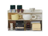 Tea Bag Storage Rack Multiple Tiers Integrated Plastic Tea Bag Storage Organizer for Kitchen V1294-YM0901-3117240147011