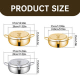 Non-Stick Frying Pan,Japanese Deep Fryer Pot 2024 New Stainless Deep Fryer Japanese Deep Fryer With V1192-AZ-W-28057