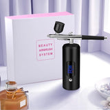 Wireless Airbrush Machine with USB Charging, 3 Speed Modes, Compatible with Nail Art Cake Decorating V1188-MS-325-0102